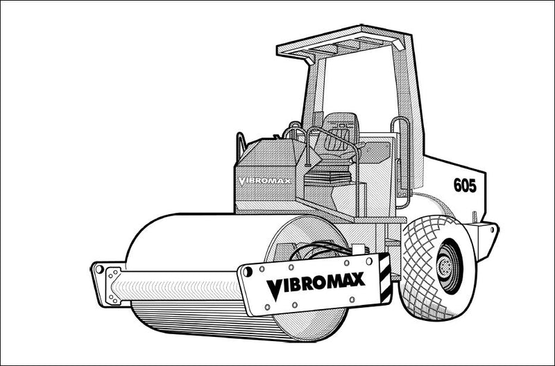 Manual De Serviço Rolo de Tambor Único JCB - 405, 605, 606