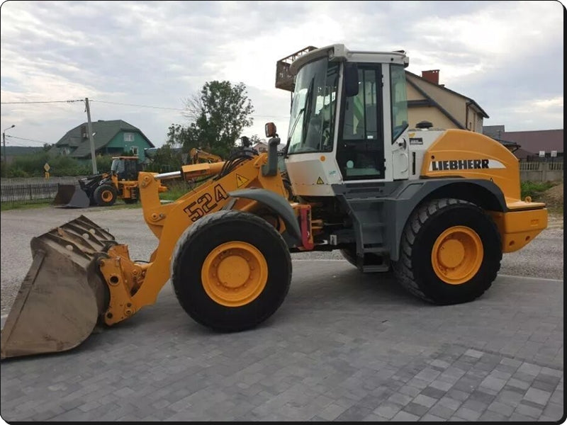 Manual De Servico LIEBHERR - L524-1266 - Retroescavadeira
