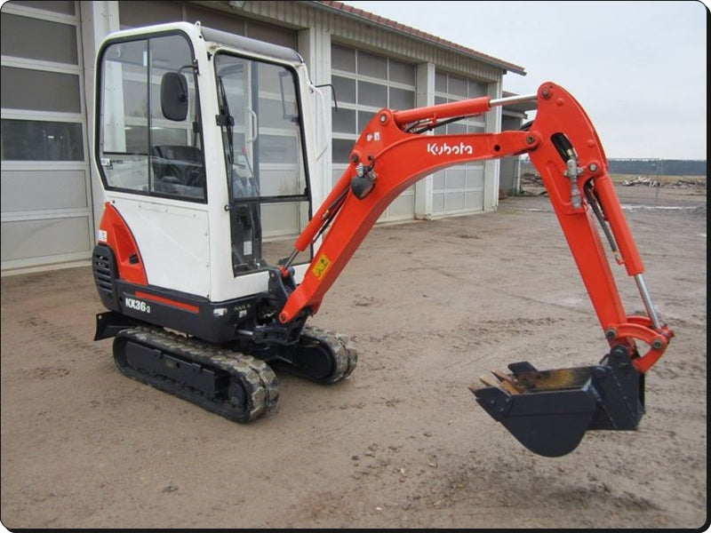 Manual De Serviço KUBOTA - KX36-3\KX41-3S\KX41-3V - Excavador Hidraulico