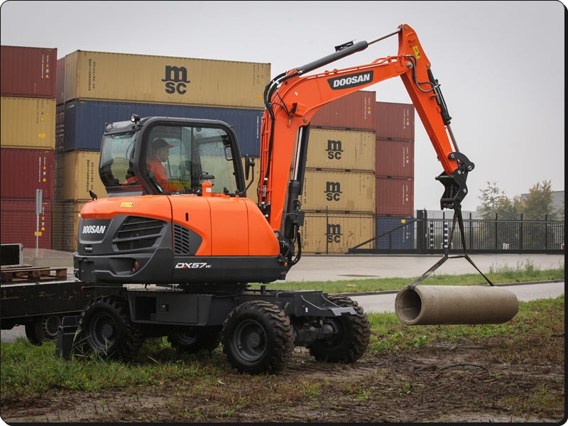 Catálogo de Peças - DOOSAN DX57W-5 - Escavadeira