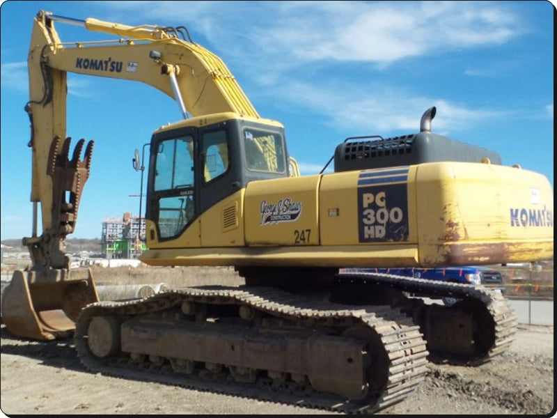 Catálogo de pecas Komatsu- PC300HD-6LC - escavad. de esteira