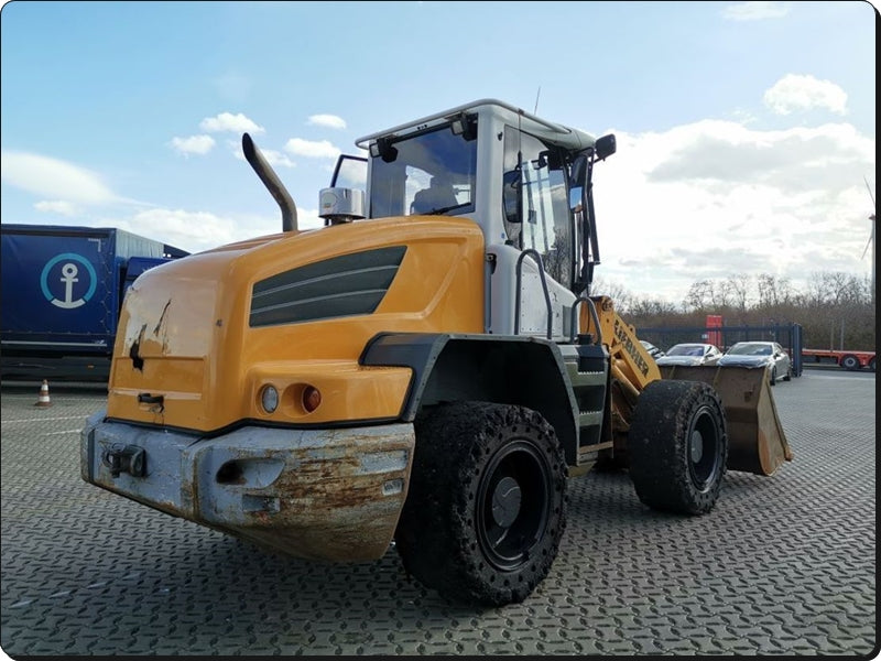 Manual De Servico LIEBHERR - L524-1585 - Retroescavadeira