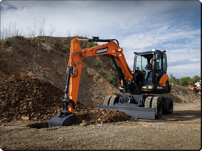 Catálogo de Peças - DOOSAN E57W - Escavadeira de Rodas