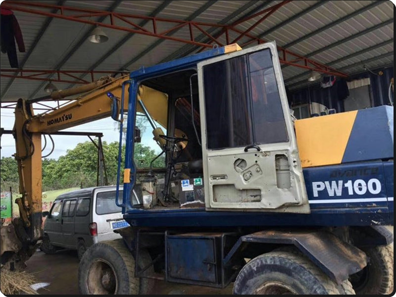 MANUAL DE SERVIÇO KOMATSU - PW100-3 - EXCAVADOR DE RODAS