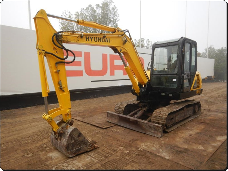 Manual De Serviço HYUNDAI - R55-7 - Escavador Hidráulico