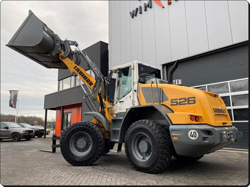Manual De Servico LIEBHERR - L526-1753 - Retroescavadeira