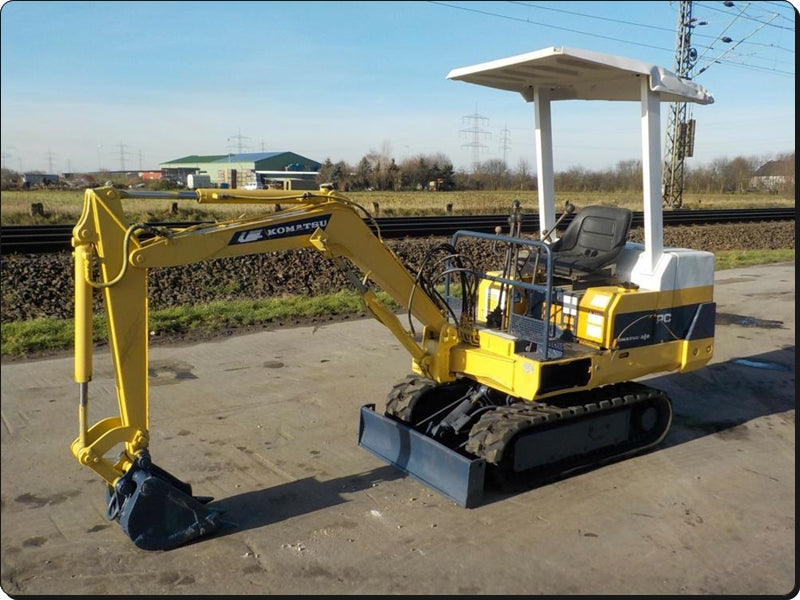 MANUAL DE SERVIÇO KOMATSU - PC05-6,PC07-1,PC10-6,PC15-2 - EXCAVADOR HIDRAULICO