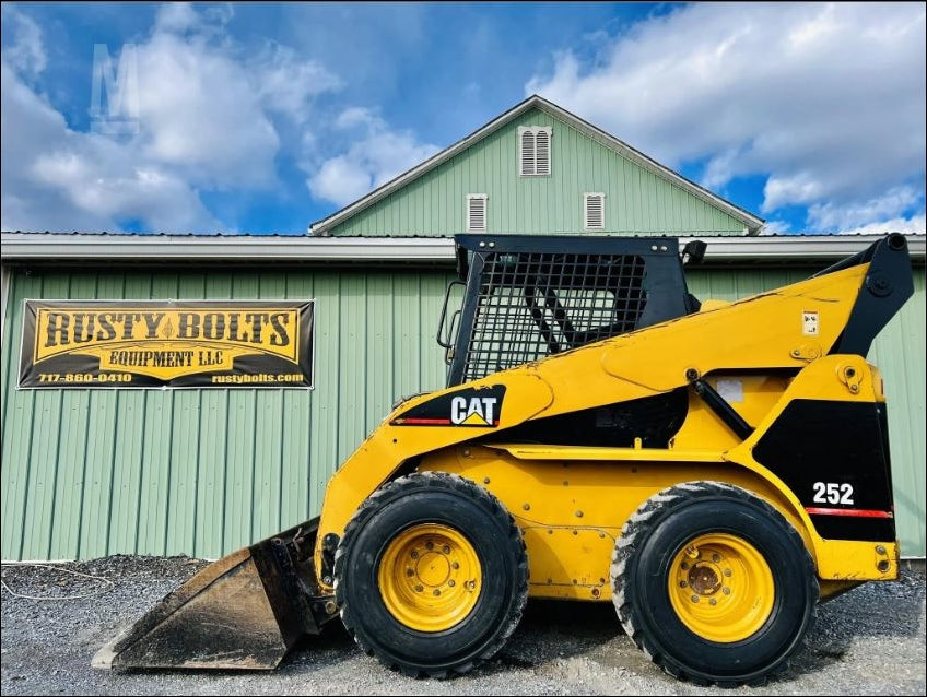 Manual de Serviço CATERPILLAR - 252 - Mini Carregadeira (Inglês) PDF