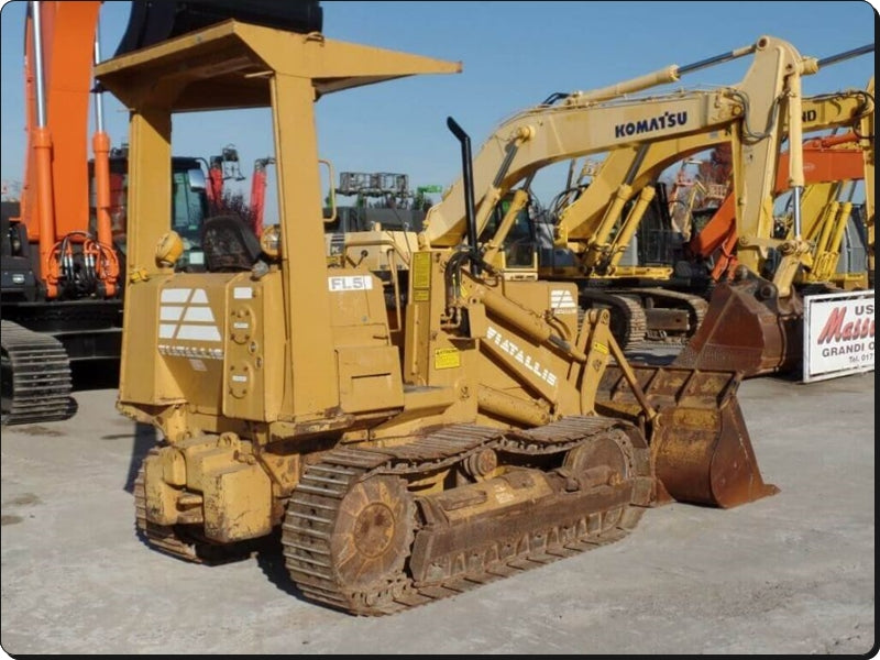 catalago de pecas carregadores de rastreio FL5 fiat allis