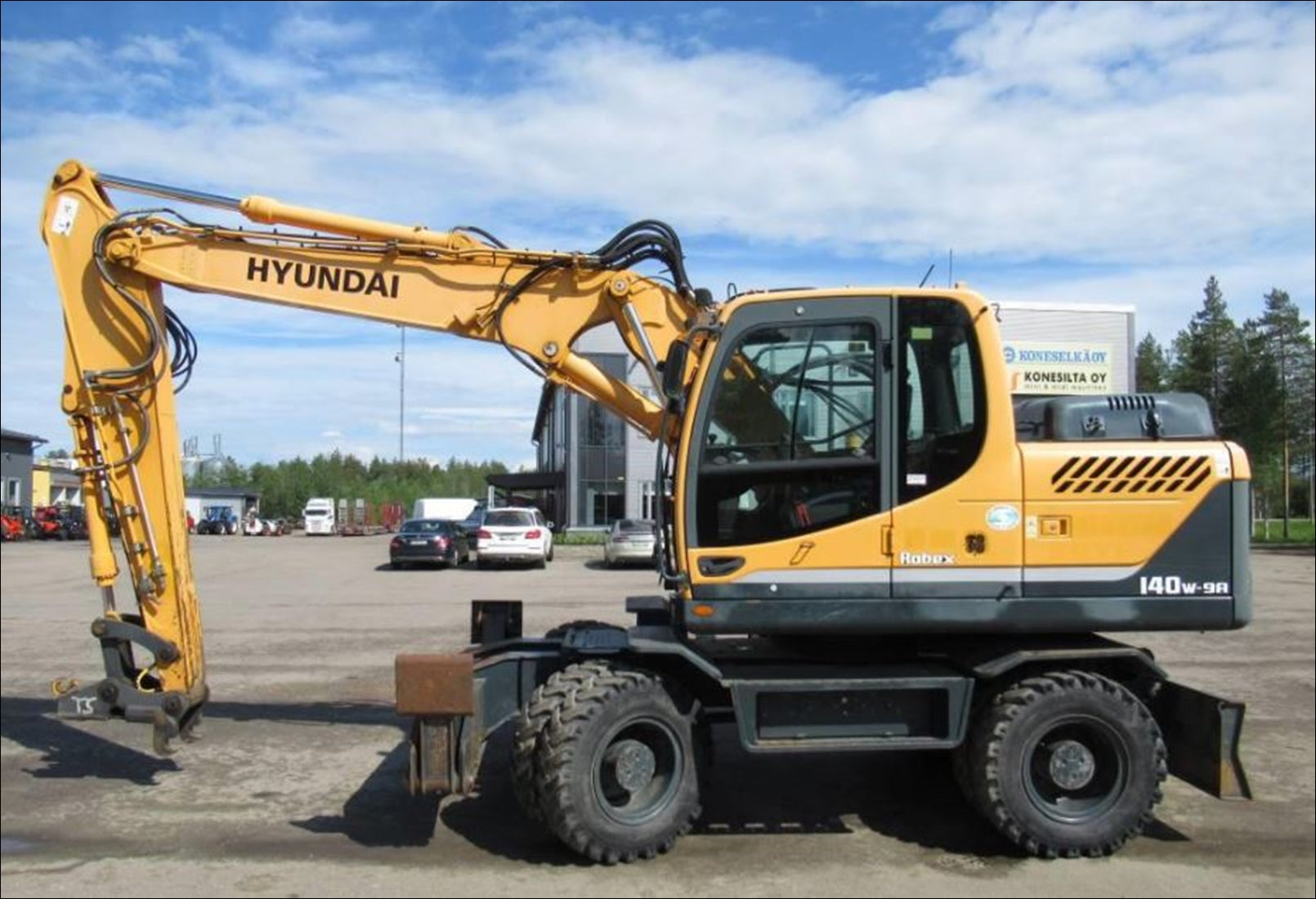 Manual De Serviço HYUNDAI - R140W-9A - Escavador De Rodas