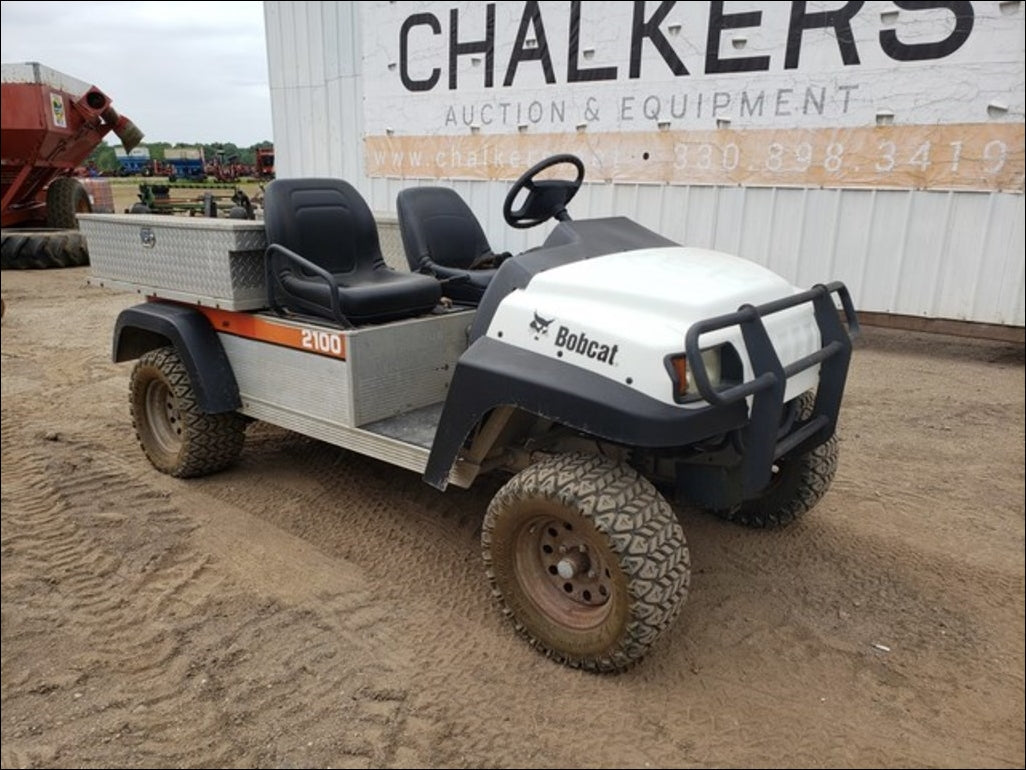 Manual De Serviço BOBCAT - 2100 \ 2100S - Veiculo Utilitário