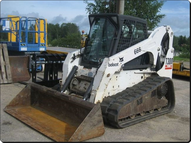 Manual De Serviço BOBCAT - T300 TURBO,T300 TURBO HF - Minicarregadeira