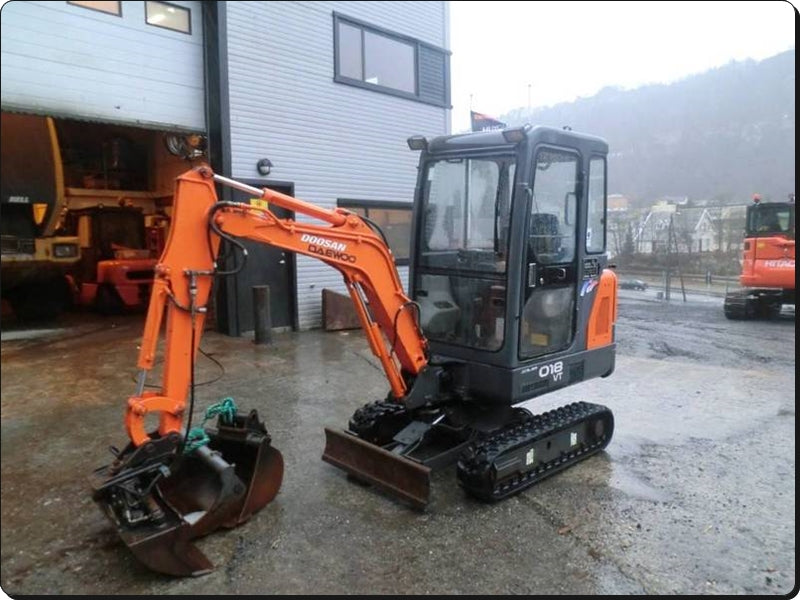 Catálogo de Peças - DOOSAN S 018-VT - Mini Escavadeira