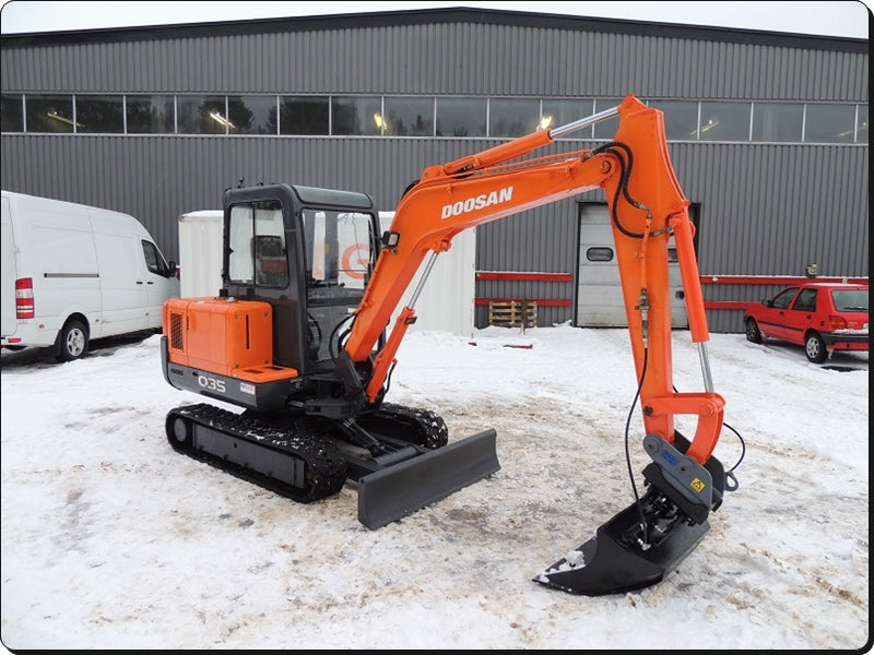Catálogo de Peças - DOOSAN SOLAR 035 - Mini Escavadeira