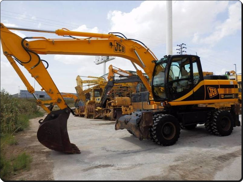 Catalago de Pecas - JCB JS200W-T2 - ESCAVADORES DE RODA