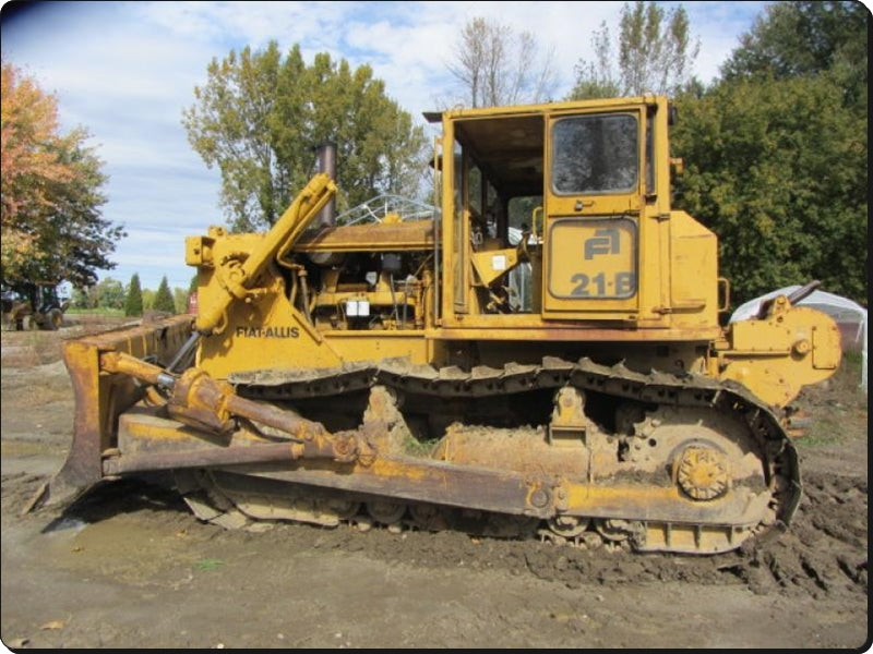 catalago de pecas Trator sobre esteiras 21B fiat allis