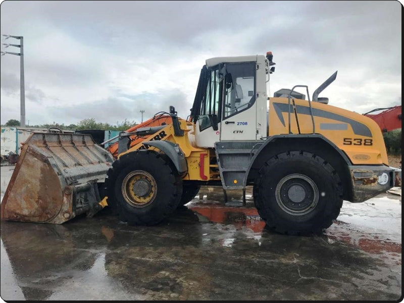 Manual De Servico LIEBHERR - L538-1754 - Retroescavadeira