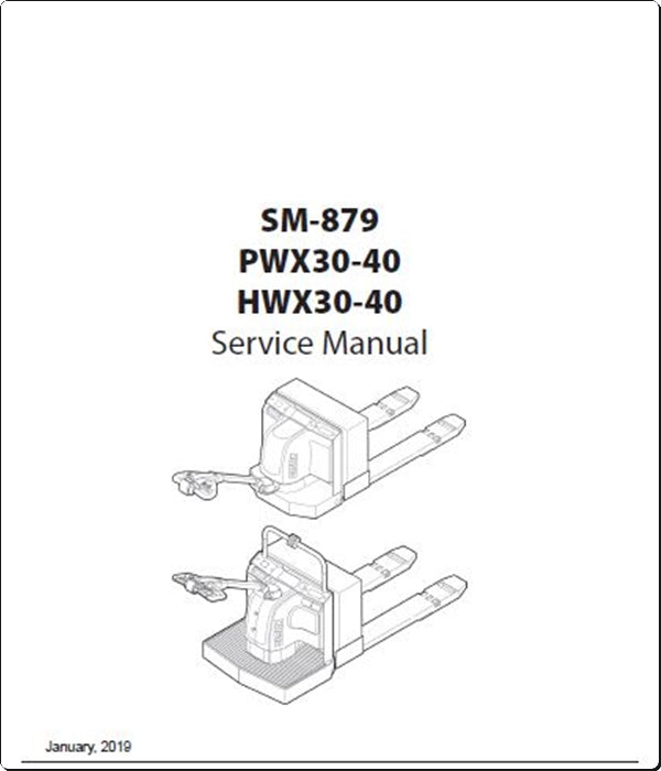 Manuais De Serviço CLARK - PWX30-40 - HWX30-40 - Empilhadeira