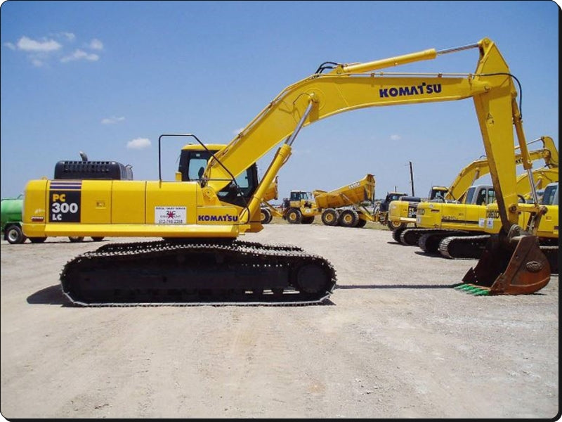 Catálogo de pecas Komatsu - PC300LC-8M0 - escavad. de esteira