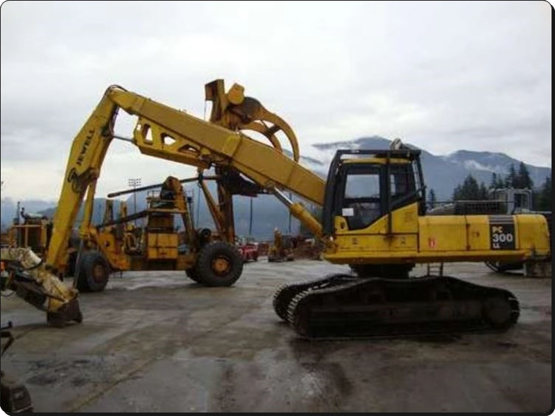 Catálogo de pecas Komatsu- PC300LL-8M0 - escavad. de esteira