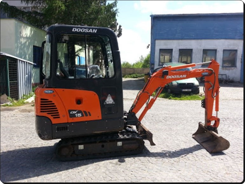 Manual De Serviço DOOSAN - DX15 \ DX18 - Escavador Hidráulico