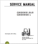 Manuais De Serviço CLARK - C20\25\30\35 D\L\G - Empilhadeira