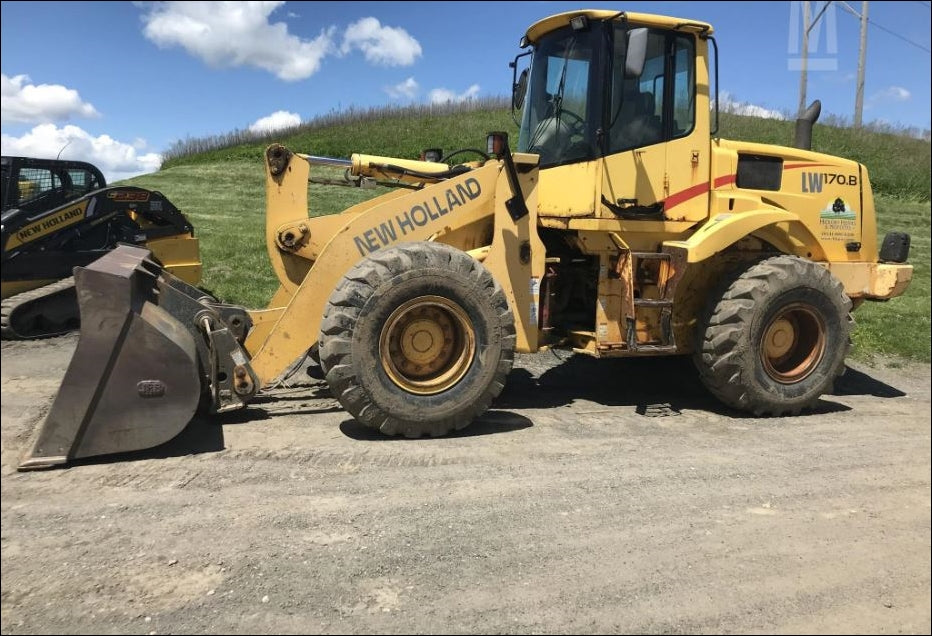 Manual De Serviço NEW HOLLAND - LW170, LW190 - Carregadeira De Rodas