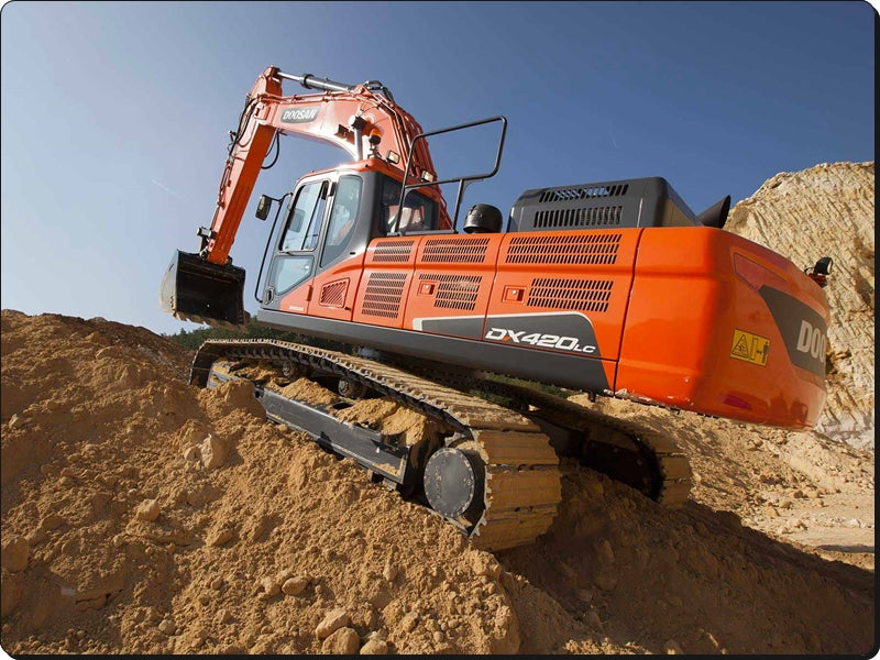 Manual De Operação E Manutenção DOOSAN - DX420LC - Escavador Hidráulico