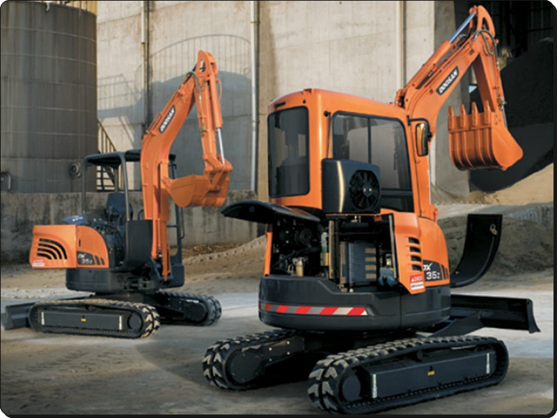 Catálogo de Peças - DOOSAN SOLAR DX18 - Mini Escavadeira