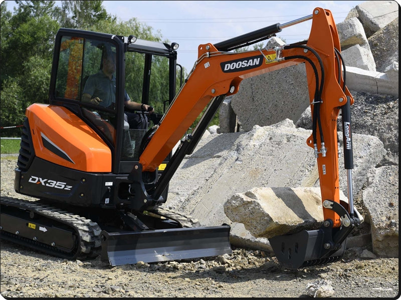 Catálogo de Peças - DOOSAN SOLAR DX35Z - Mini Escavadeira