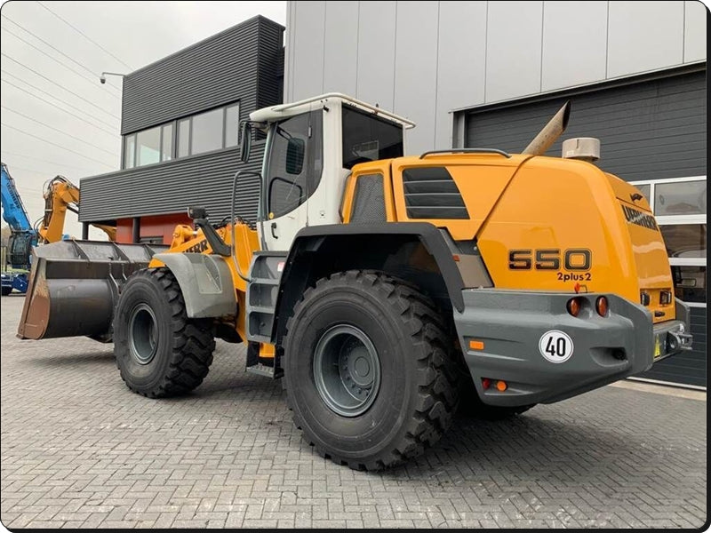 Manual De Servico LIEBHERR - L550-L580 2plus2 - Retroescavadeira
