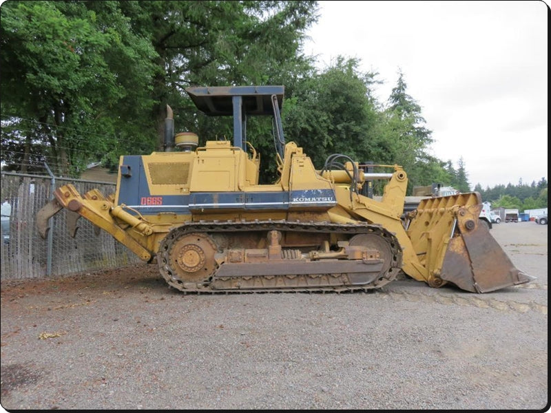 MANUAL DE SERVIÇO KOMATSU - D66S-1 - BULLDOZER