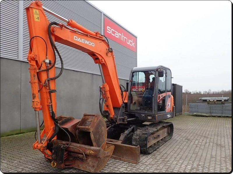 Manual De Serviço DOOSAN - SOLAR 75-V - Escavador Hidráulico