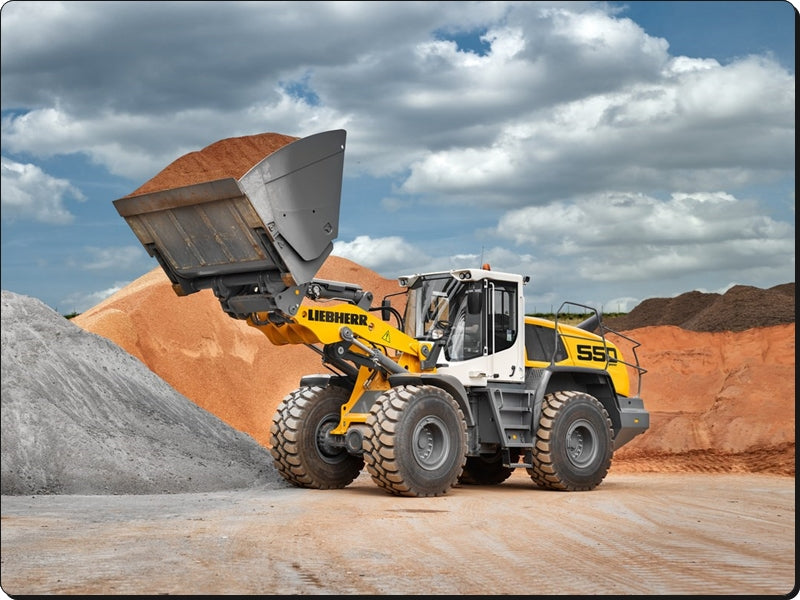 Manual De Servico LIEBHERR - L550-1562 - Retroescavadeira