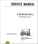 Manuais De Serviço CLARK - C40\45\50s\55s L - Empilhadeira