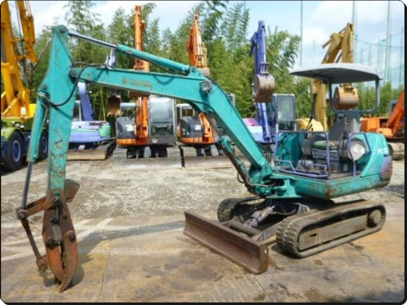 Catálogo de pecas Komatsu- PC30-7 - escavad. de esteira