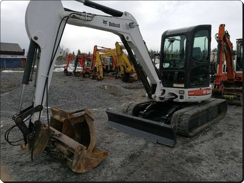 Manual De Serviço BOBCAT - 435 - Mini Escavadeira