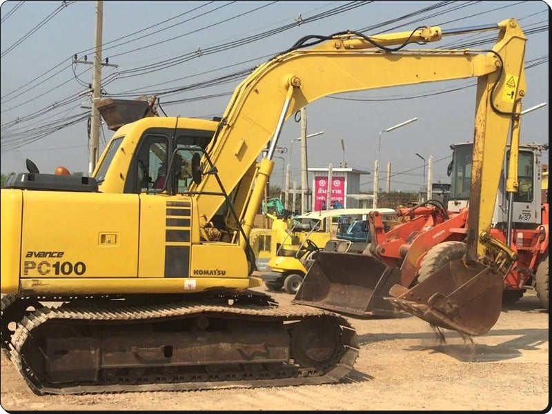 MANUAL DE SERVIÇO KOMATSU - PC100-100L-2\PC120-2 - EXCAVADOR HIDRAULICO
