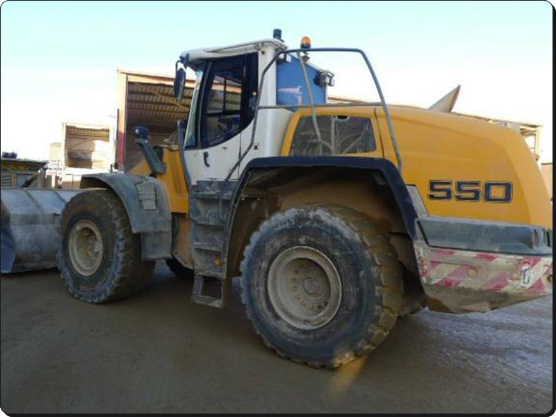 Manual De Servico LIEBHERR - L550-1839 - Retroescavadeira