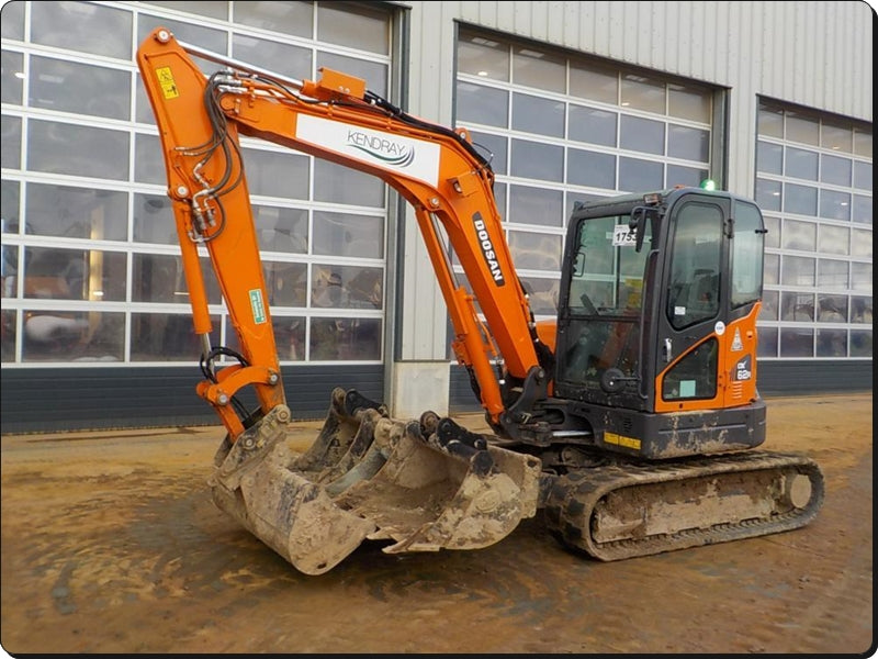 Catálogo de Peças - DOOSAN SOLAR DX62R-3 - Mini Escavadeira