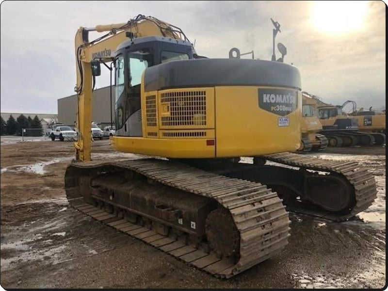 Catálogo de pecas Komatsu PC308USL-3EO - escavad. de esteira