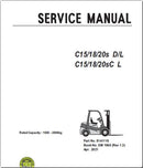 Manuais De Serviço CLARK - C15\18\20s D\L - C15\18\20sC L - Empilhadeira