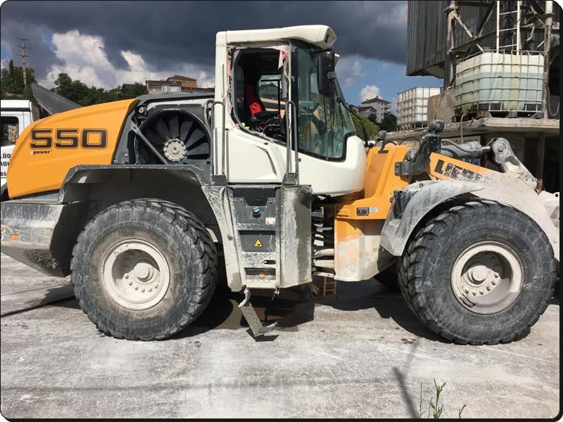 Manual De Servico LIEBHERR - L550-1756 - Retroescavadeira