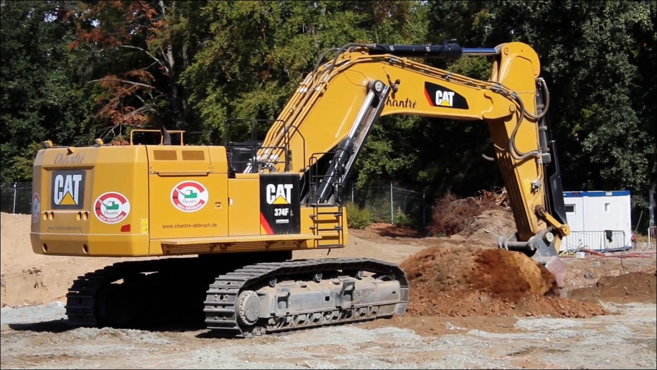 Manual de Serviço CATERPILLAR - 374F L - Escavadora (Inglês) PDF