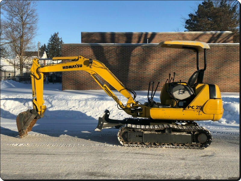 Catálogo de pecas Komatsu - PC25R-8 - escavad. de esteira