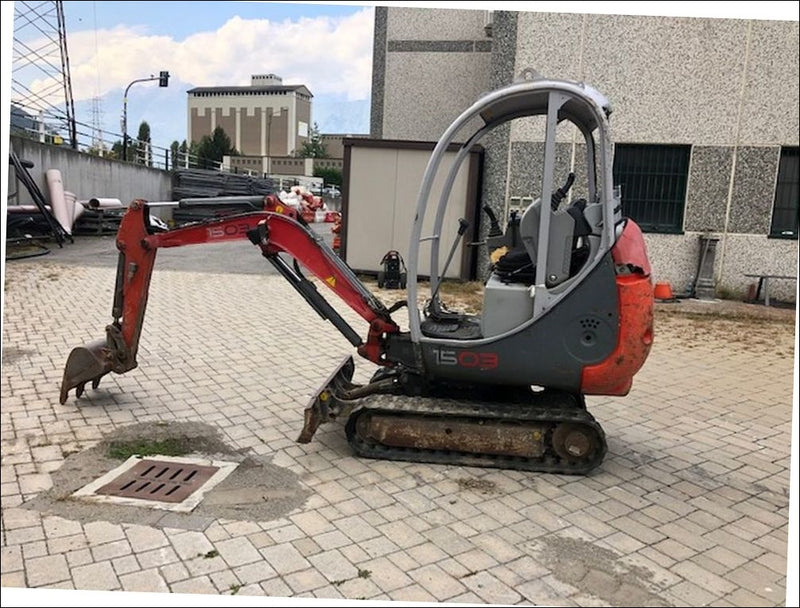 Catalogo De Peças WACKER NEUSON - 1503 - Escavadeira - INGLES