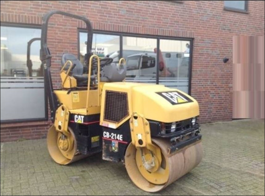Manual de Serviço CATERPILLAR - CB-214E - Rolo Compactador Vibratório (Inglês) PDF
