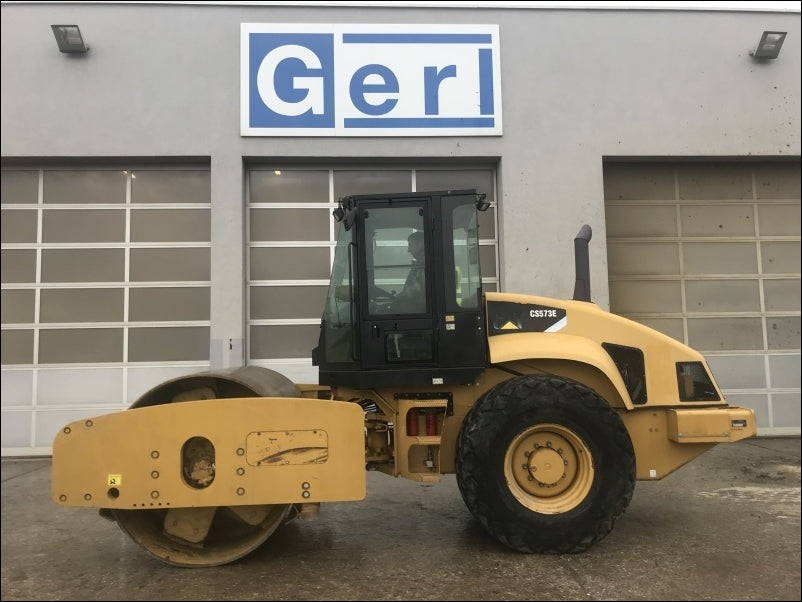 Manual de Serviço CATERPILLAR - CS-573E - Rolo Compactador Vibratório (Inglês) PDF