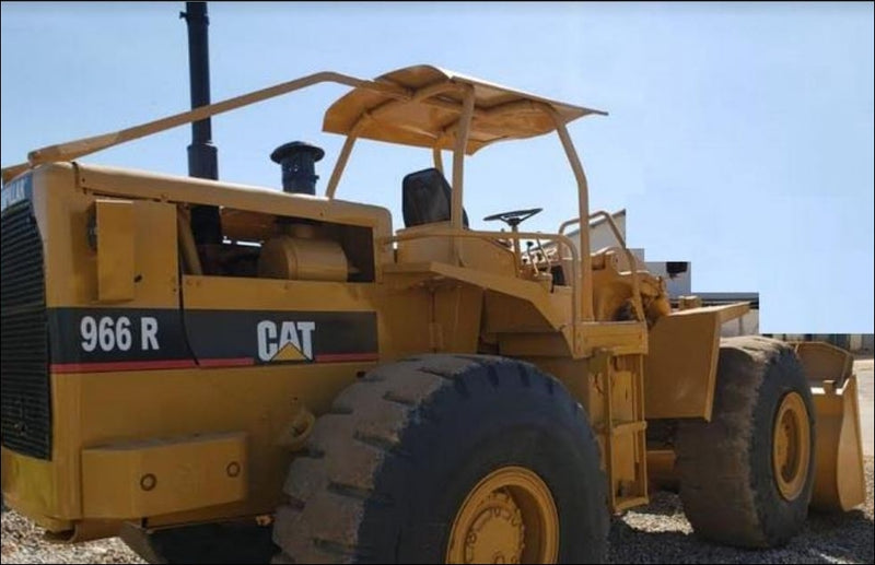 Manual de Serviço CATERPILLAR - 966R - Carregadeira De Rodas (Inglês) PDF