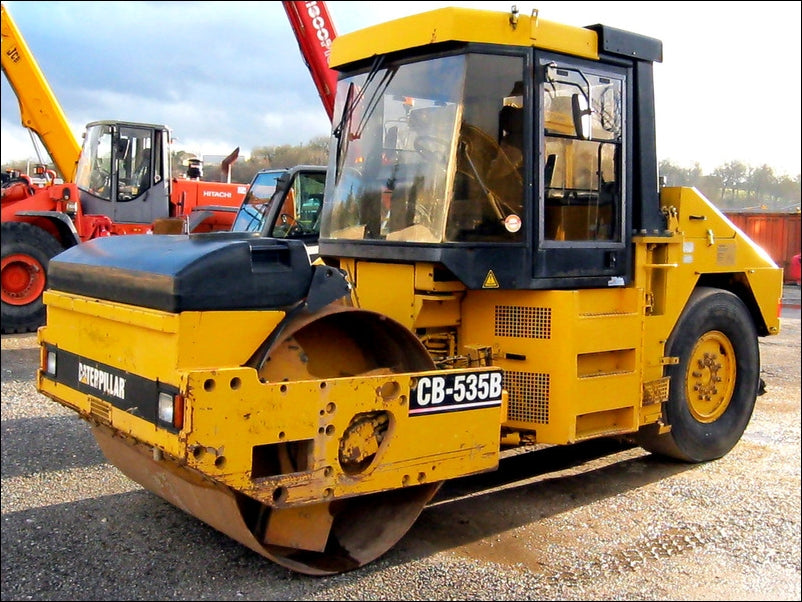 Manual de Serviço CATERPILLAR - CB-535B - Rolo Compactador Vibratório (Inglês) PDF
